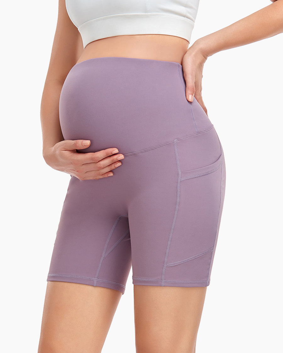 Women's Yoga Shorts With Pockets
