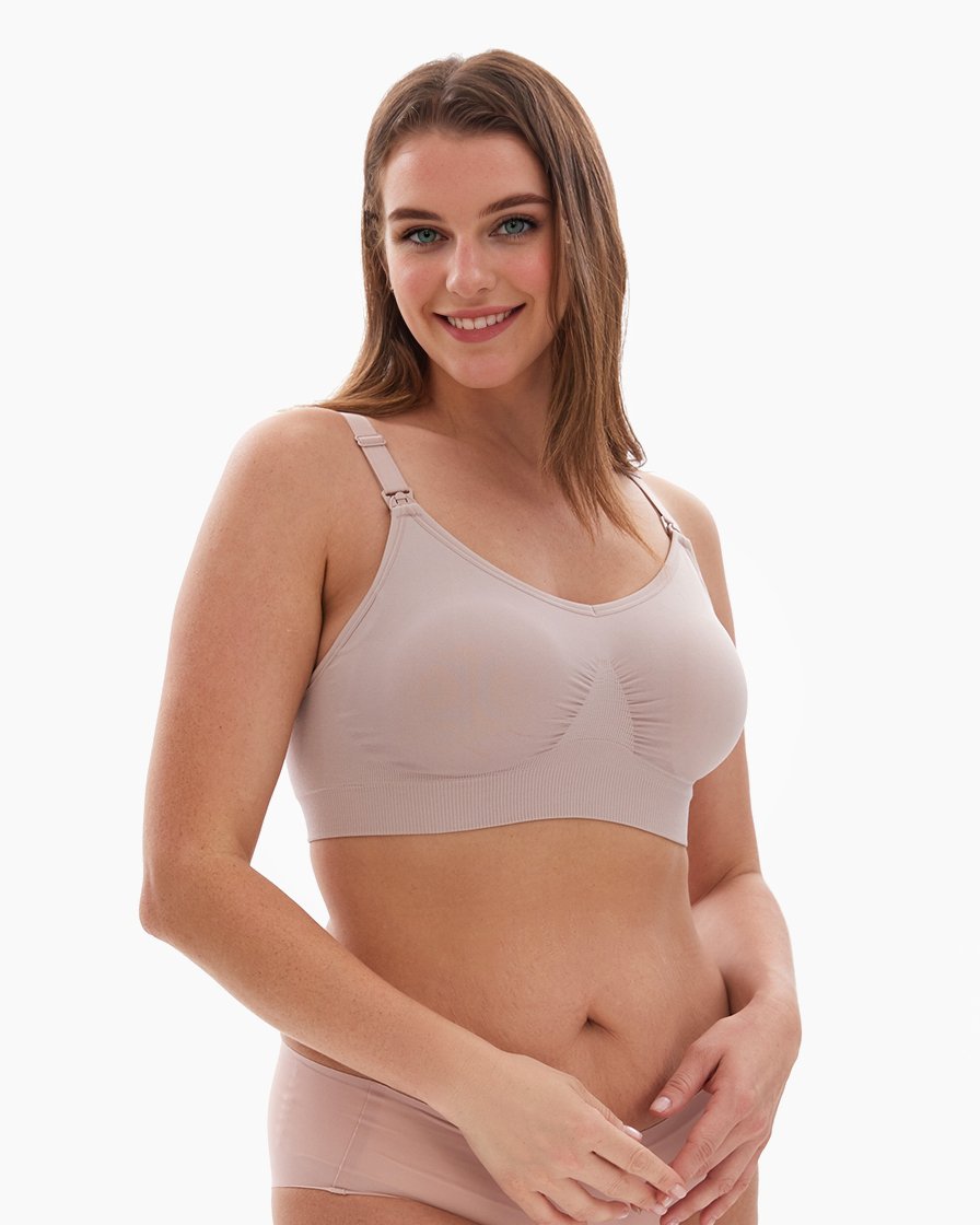 Maternity 3pack Ruched Front Seamless Nursing Bra